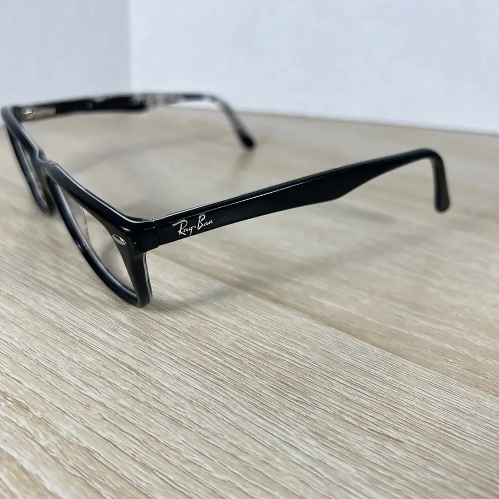 Ray-Ban RB5228 5405 Eyeglasses Rectangle Black Gray 53-17-140 Frames Only